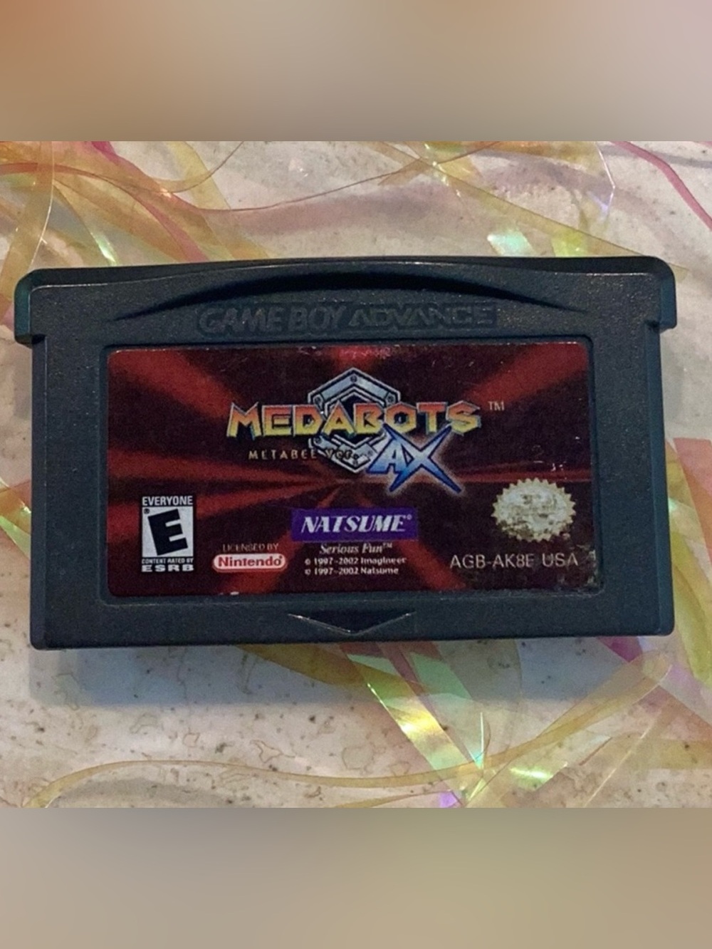 Medabots AX Medabee Version Gameboy Advance Game Authentic Nintendo GBA Tested